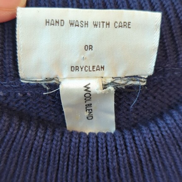 Kotare New Zealand Vintage intarsia sweater wool sheep pig farm animal country - Picture 6 of 16